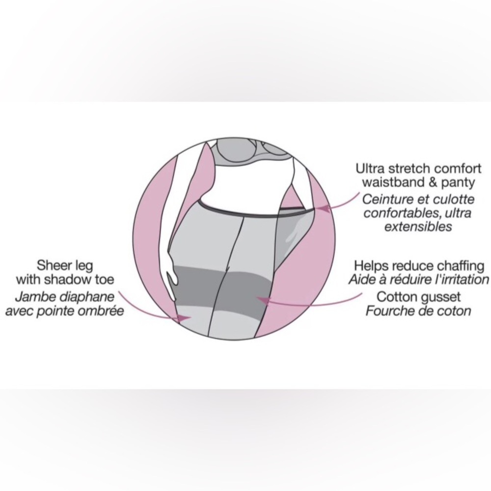 Secret® Freedom Plus Ultra Stretch 1pk Pantyhose - Picture 4 of 5